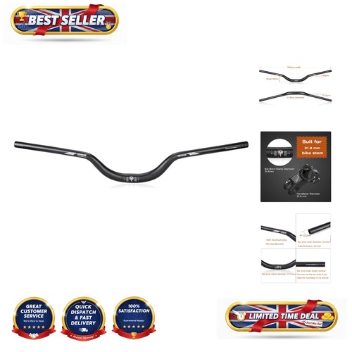 780mm riser handlebar 55mm - handlebar,