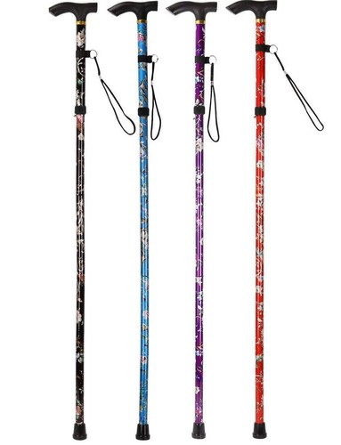 Easy adjustable folding cane - adjustable,