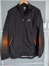 Mens Karrimor Running Dry Shell Black lightweight Jacket Black Size S Full Zip