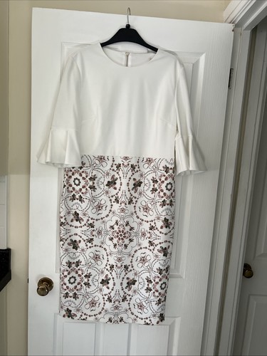 Ted baker dress ivory bodice - ted,