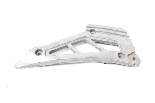Footrest retaining plate - , on