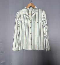 Oscar B. Striped Cotton Blend