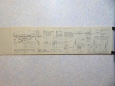 1907 PORTISHEAD DOCKS GWR RLWAY ORIG ENGINEERING CONSTRUCTION PLANS STEAM CRANES