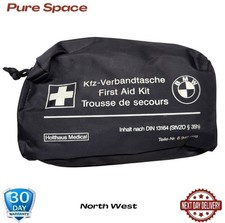 BMW Universal First Aid Emergency Medical Kit Pouch Black 6949966