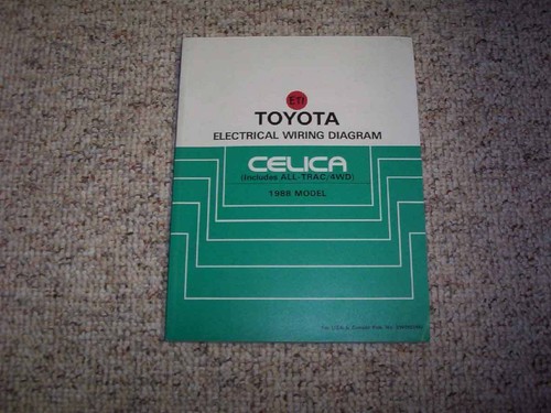 1988 toyota celica - 1988,