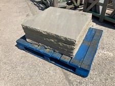 Natural stone pillar caps job lot of 6 pcs 80cm x 80cm x 5cm (REF 325)