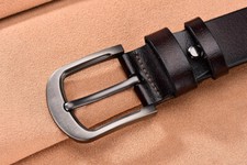 Mens Genuine Leather Belt