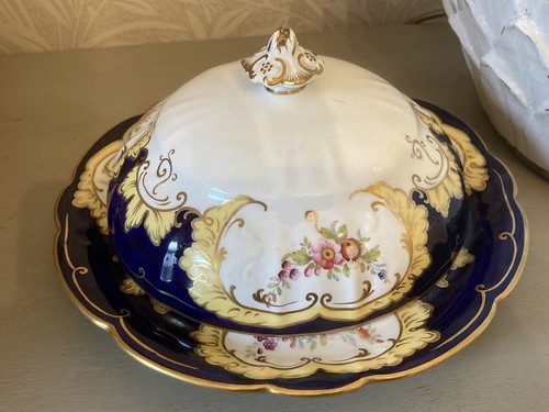 Large antique muffin - antique,