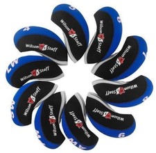 10Pcs Golf Iron Headcovers for