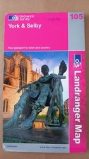 OS Landranger Map No 105 York