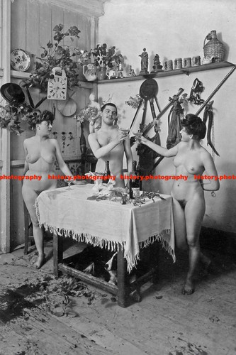 F023204 vintage nude art - vintage,