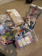 Vintage Sewing Haberdashery craft Job Lot Cotton Buttons Accessories Etc