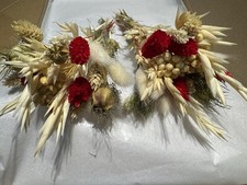 DRIED FLOWERS 4 POSY BOUQUETS