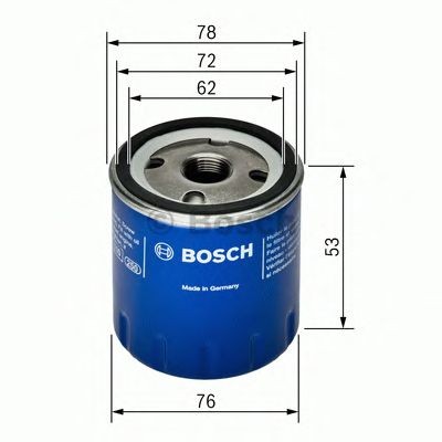 Bosch car oil filter p3336 - oil,