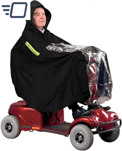 Waterproof rain poncho - poncho, for