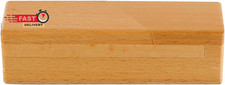 Wooden Puzzle Box with Hidden