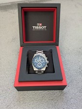 Tissot PR516 Chronograph Blue Dial Stainless Steel Swiss T149.417.11.041.00