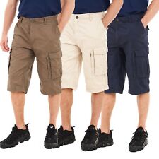 Mens Ex Debenhams Cargo Shorts 3/4 Combat Utility Chino Long Three Quarter Pants