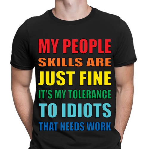 Funny people skills are - people,