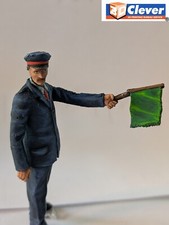 Railway Worker with Flag 354