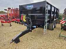 STEWART 13 Tonne GX 13-17 SS Hi-Spec Grain Trailer, Air and Hydraulic Brakes ...