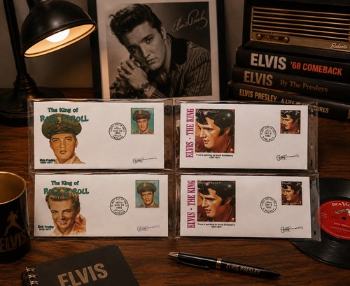 Elvis presley first day covers - presley,