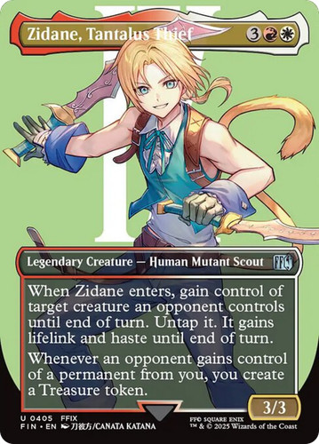Zidane tantalus thief fin - -,