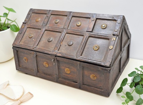 Vintage wooden large dome - vintage,