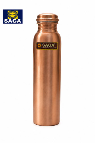 Pure copper water bottle - water,