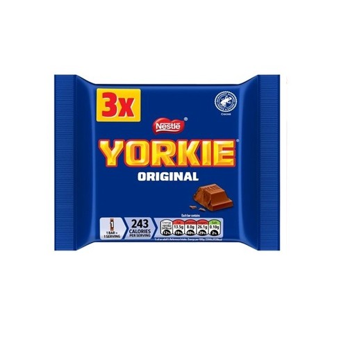 Yorkie milk chocolate bar - yorkie,