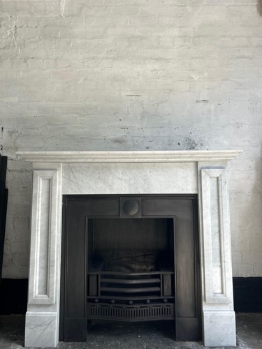 Marble fire surround for cast - fire,