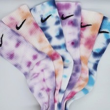 Nike Customised Tie-Dye Socks