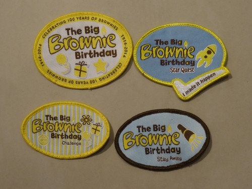 The big brownie birthday girl - big,