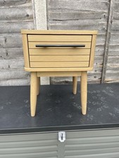 Dunelm Akina Light Oak Bedside Drawer Table Night Stand Solid Wood