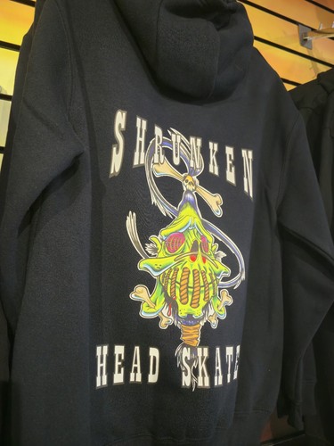 Shrunken head skates hoodies - skates,