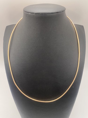 9ct solid gold snake chain - solid,