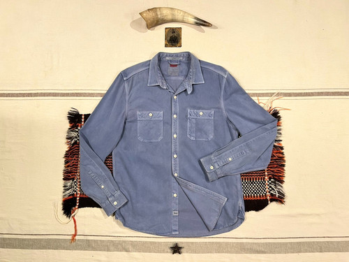 Levi navy shirt m sueded - levi's,