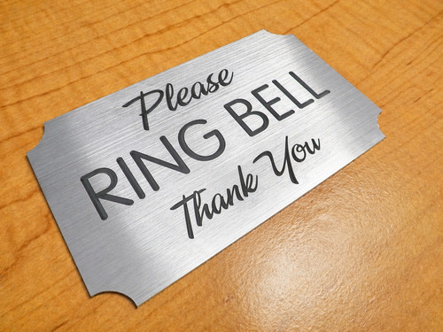 Engraved please ring - engraved, ~