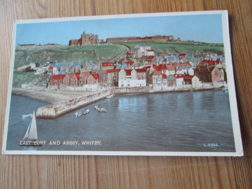 Postcard east cliff - cliff, and