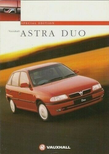 Vauxhall astra duo mk3 - vauxhall,