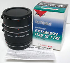 SALE Kenko Automatic Extension Tube Set DG (12mm, 20mm, 36mm) CANON EF/EF-S FIT