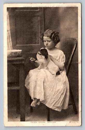 Postcard hildesheimer girl - hildesheimer,