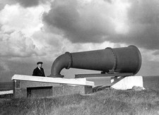 The fog horn on Guernsey coast
