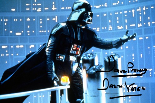 Dave prowse signed autograph - prowse,