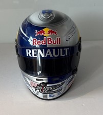 Genuine Sebastian Vettel 1/2 Scale Helmet 2010 Red Bull Racing RARE