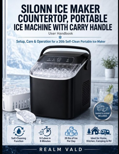 Silonn ice maker countertop - silonn,