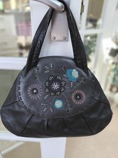 Radley Black Leather Hand Grab