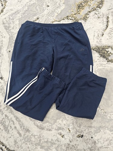 Adidas navy track pants men - track, men's