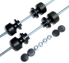 SUZUKI GSXR 1000 K2-K4 2002-2004 CRASH MUSHROOMS FRONT REAR AXLE SLIDERS LIFTERS