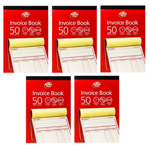 Pukka pad duplicate invoice - pad,